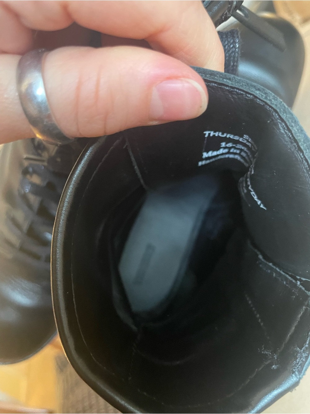 Thursday Boot Company Combat Boots, Black - Picture 14 of 14